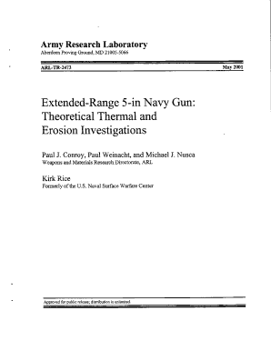 Extended Range 5 in Navy Gun  Form