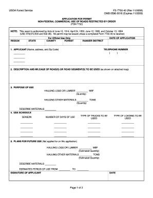 Fs 7700 40  Form