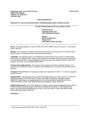 NGR 37 104 3 National Guard Bureau Publications &amp; Forms Library