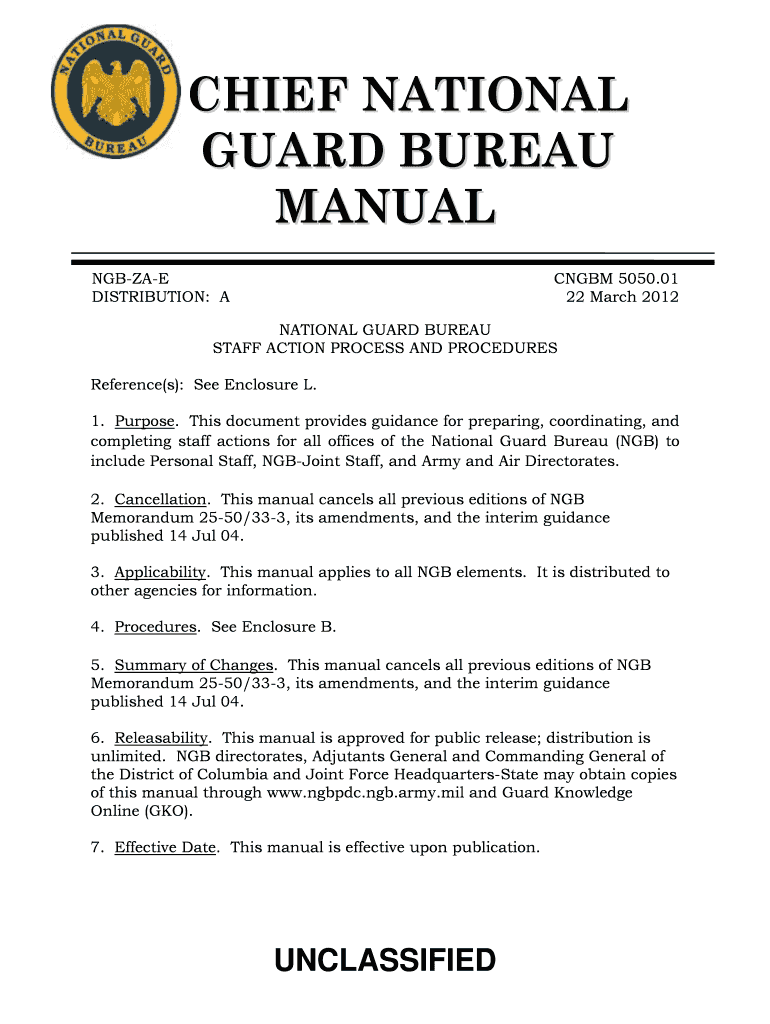 GUARD BUREAU  Form