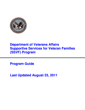  Ssvf Program Guide 2011