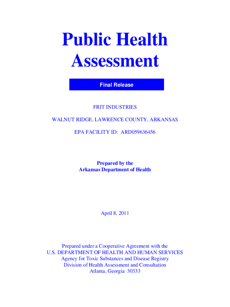 DPHS LETTER RE INITIAL RELEASE PUBLIC Semspub Epa Gov  Form