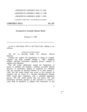 AMENDED in ASSEMBLY MAY 12, AMENDED in ASSEMBLY APRIL 27, AMENDED in ASSEMBLY APRIL 7, Lhc Ca  Form