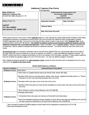 Vcgcb Treatment Plan Form