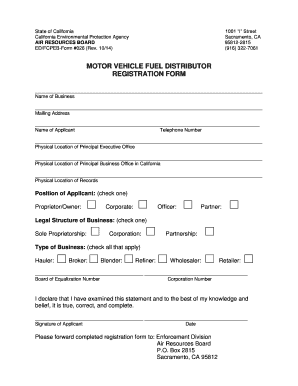 Enforcement Advisory 07 Advisory #187 Registration and  Form