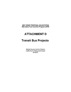 Background Document 02 09 Transit Bus Projects Arb Ca  Form