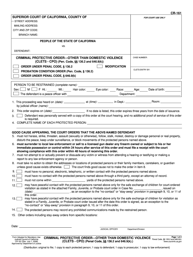  Domestic Violence Report Blank Form 2009