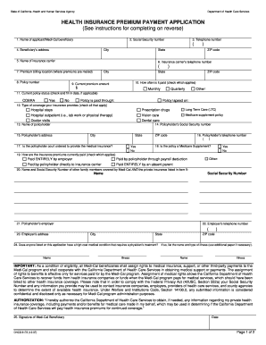 Medical for Families  Form