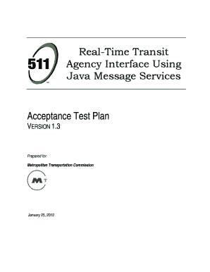 Real Time Transit Agency Interface Using Java Message Services Mtc Ca  Form