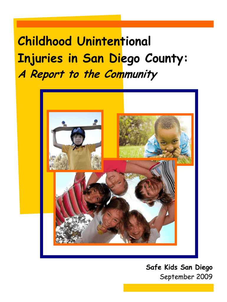A Report to the Community County of San Diego Sdcounty Ca  Form
