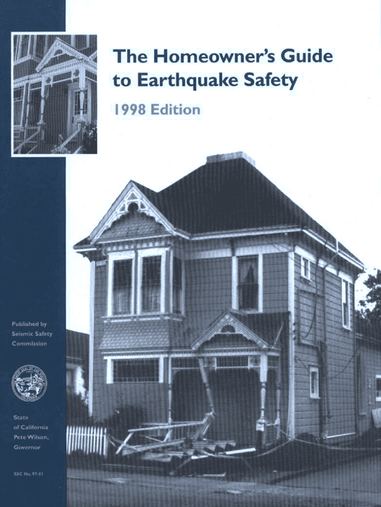 And Was Severely Damaged in an Earthquake California Seismic Seismic Ca  Form