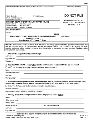 3490 Court Investigator&amp;#39;s Information &amp; Referral Form Solano Courts Ca