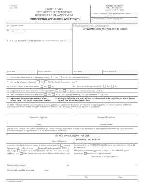  Blm Form 3510 2014