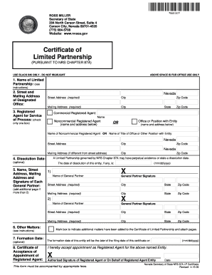 Form LP Registration Packet