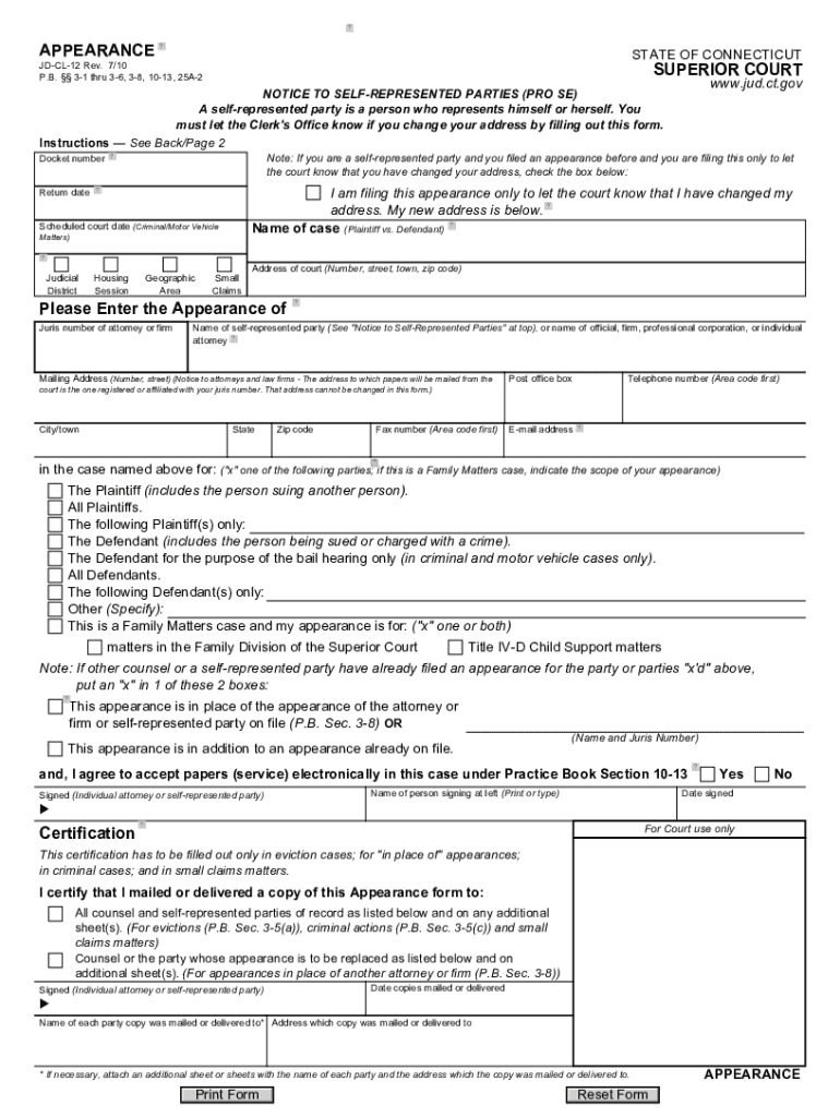 Jd Cl 12  Form