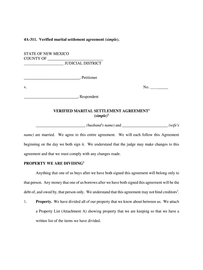  New Mexico Settlement Agreement 2002-2024