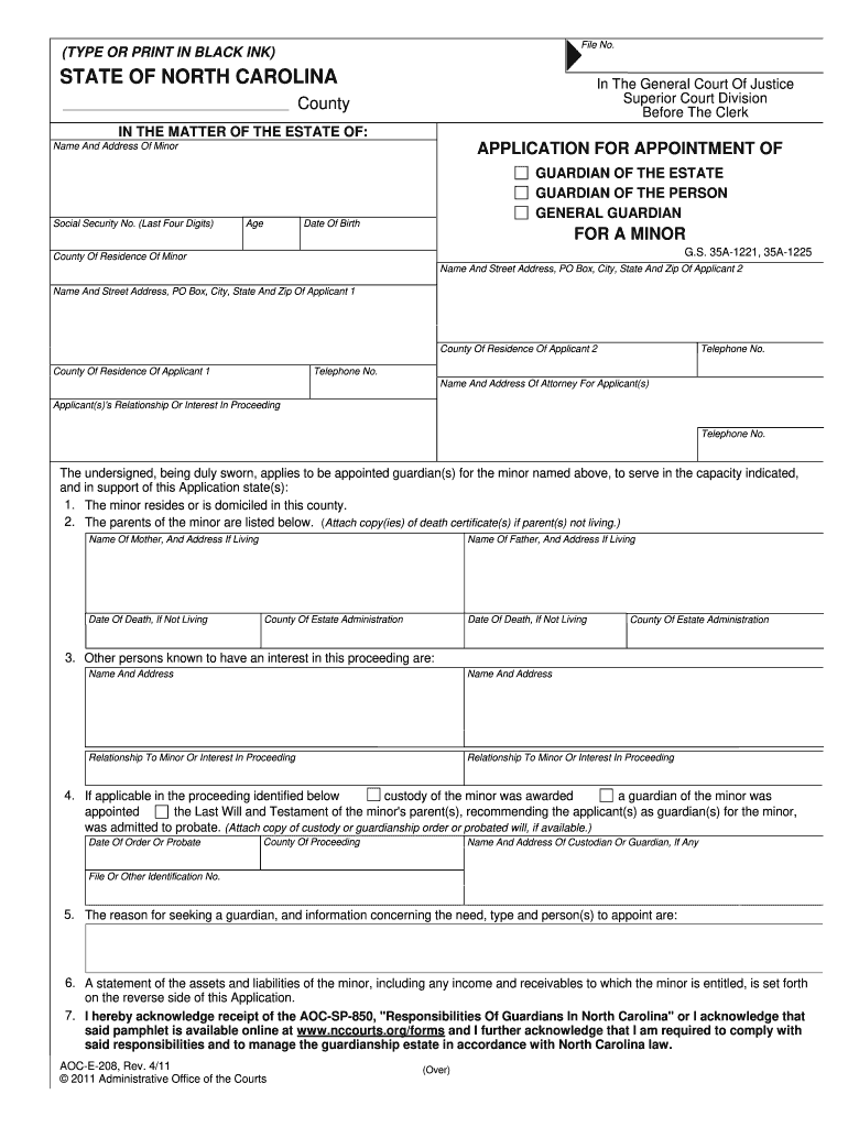  Form Aoc E 300 2011-2024