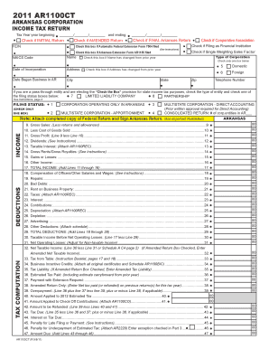 Ar 1100ct Instructions  Form