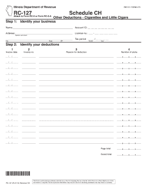 *047301110* Tax Illinois  Form