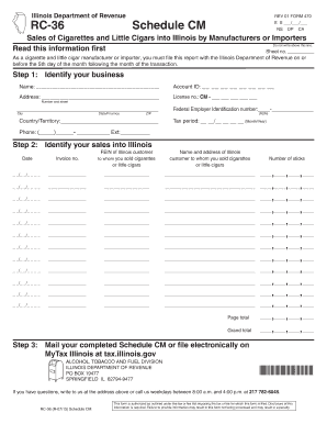 *047001110* Tax Illinois  Form