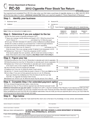 RC 50  Form