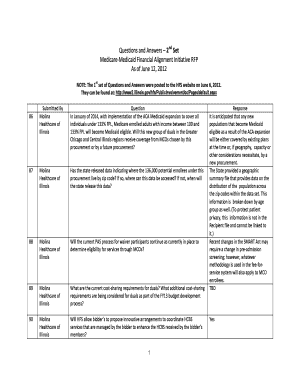 Questions and Answers 2nd Set Medicare Medicaid Financial Www2 Illinois  Form