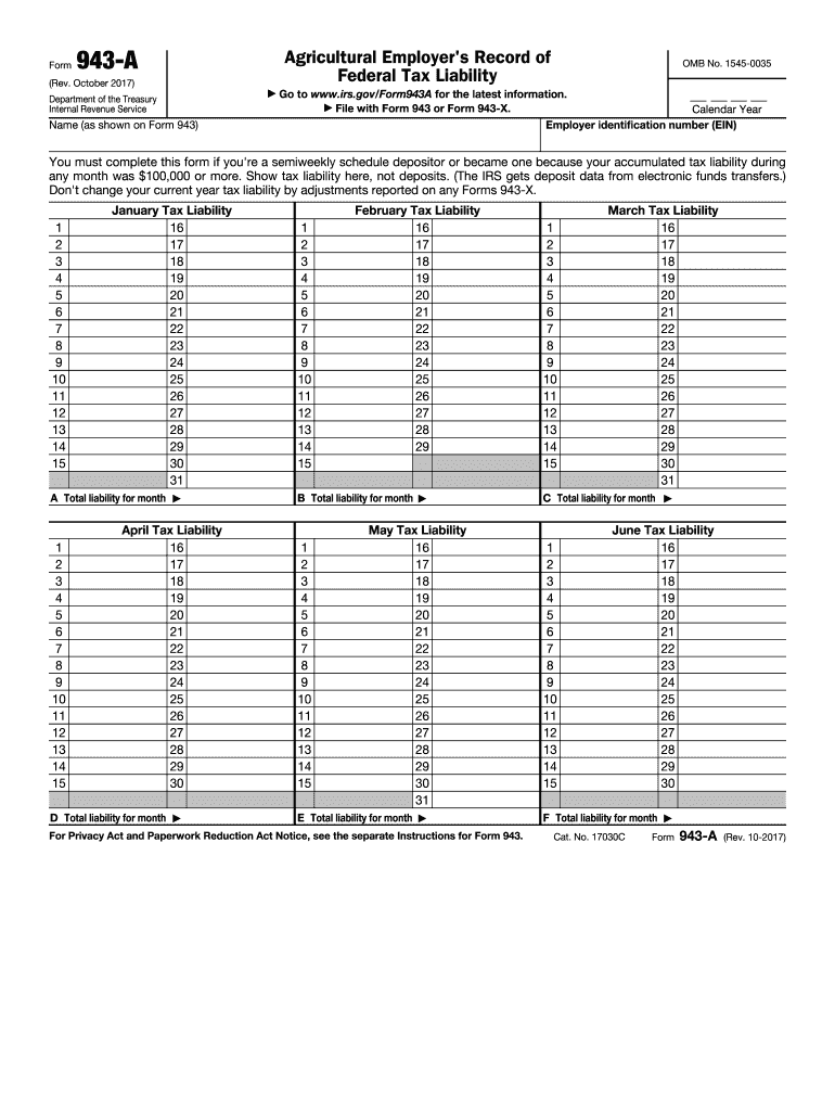  943 Fillable Form PDF 2011