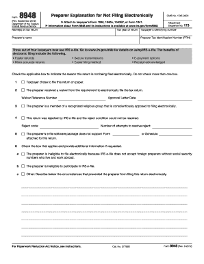Form 8948 PDF
