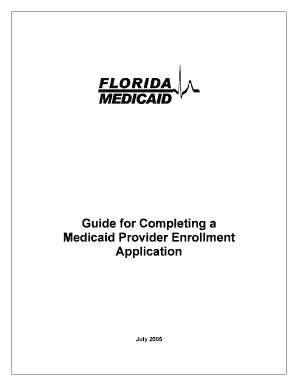  Florida Medicaid Provider Enrollment 2005-2024