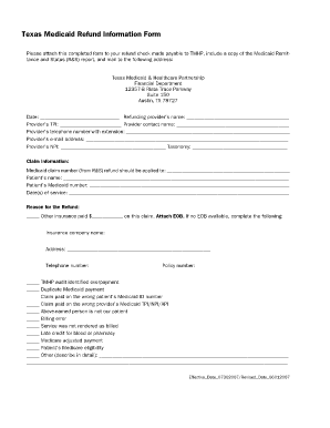 Texas Medicaid Provider Recoupment Form