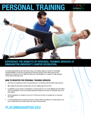 Fitness Consultation Form