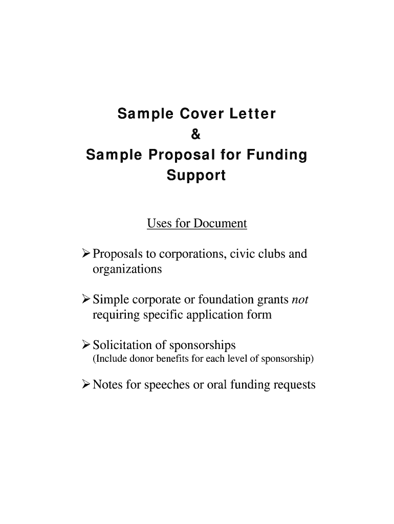 Motivational Letter for Funding PDF  Form