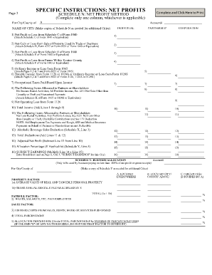 Kenton County Net Profit Return  Form