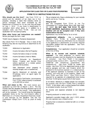 Tc101 Form