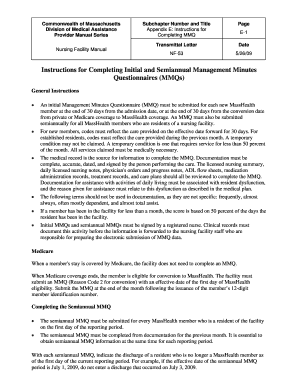 Management Minutes Questionnaire  Form