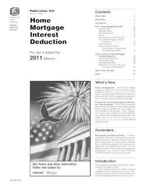 Mortgage Interest Limitation Worksheet Excel  Form