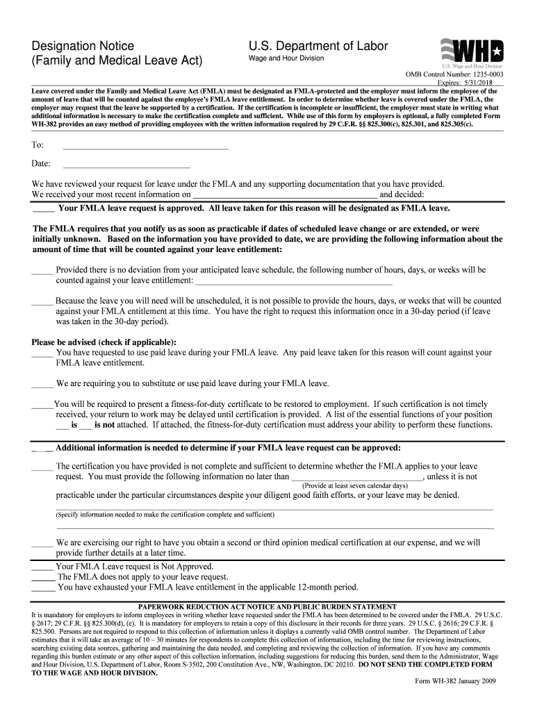 Wh 382 Fillable Form