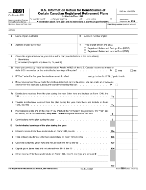 8891 Form