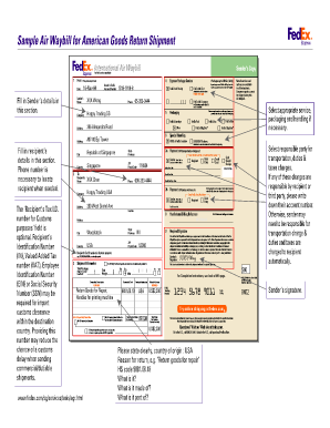 How to Fill Out a Fedex Form