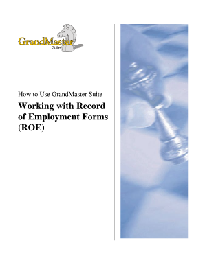 Record of Employment Form