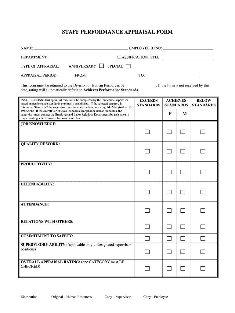 Tsc Appraisal Forms