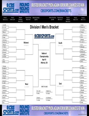 Cbs Fillable Bracket  Form