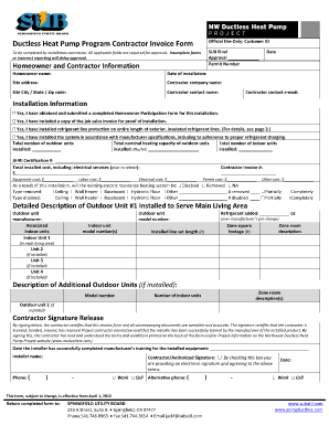  Fillable Utility Bill Template 2012