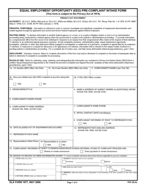 Eeo Form PDF