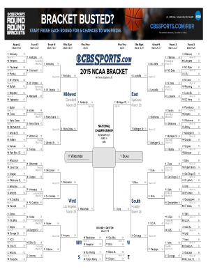 Cbssports Bracket  Form