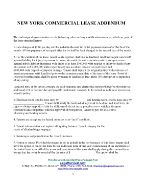 Commercial Sublease Agreement  Form