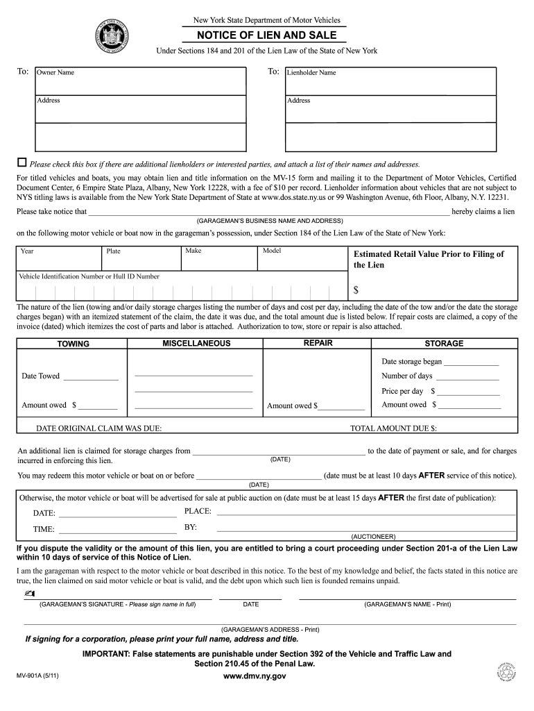  Mv 901a Form 2011-2024