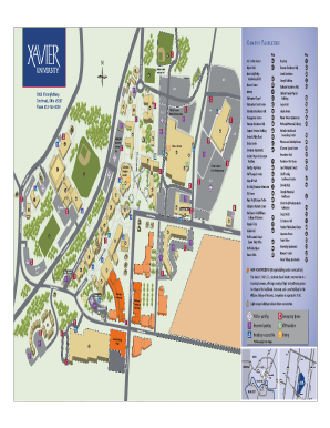 Xavier Campus Map  Form