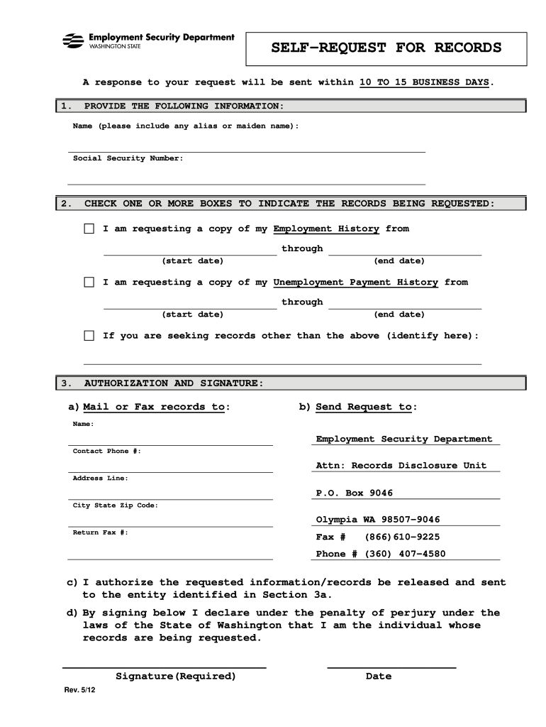 File Unemployment in Wa Form