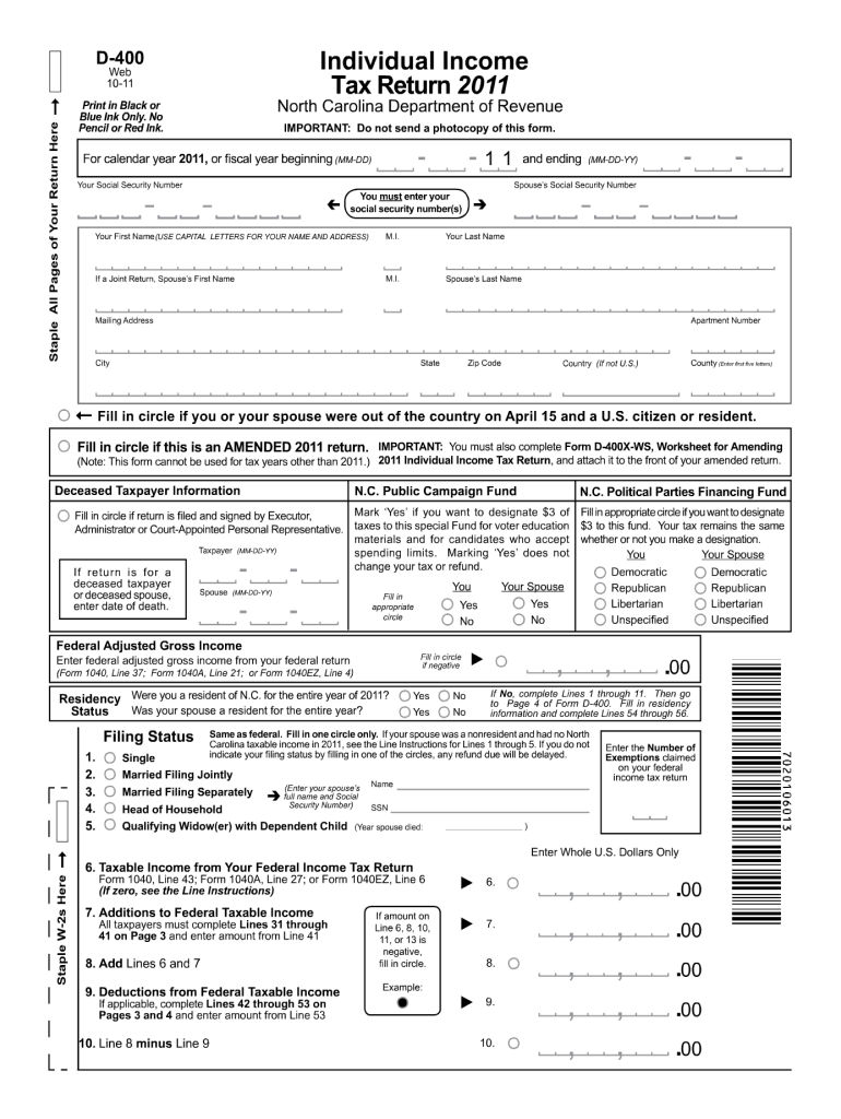 How to Fill Out D 400x Form